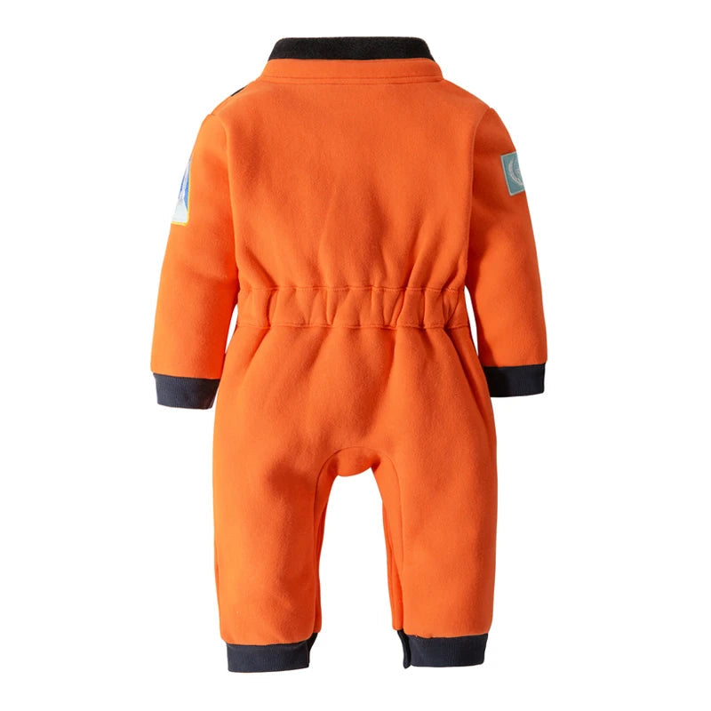 New Astronaut Costume for Baby Boy 1 Year Old Toddler Infant Birthday Theme Party Cosplay Space Suit Newborn Photography Romper Good Vibrations
