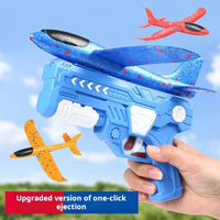 Children's Foam Ejection Aircraft Toys Parent-Child Interaction Outdoor Foam Aircraft Park Good Vibrations