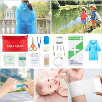 Survival First Aid Kit Survival Full Set Molle Outdoor Gear Emergency Kits Trauma Bag Camping Hiking IFAK Adventures Bag Good Vibrations