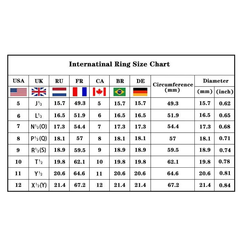 2025 Chic Wedding Rings for Women Aesthetic Female Engagement Accessories Shiny CZ Luxury Bridal Jewelry Trendy  Gift Good Vibrations