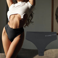 3PCS/Set Women's Panties Sexy Underwear FINETOO Large Size Thong Women Seamless Panties High Waist Girls Thongs M-2XL Good Vibrations