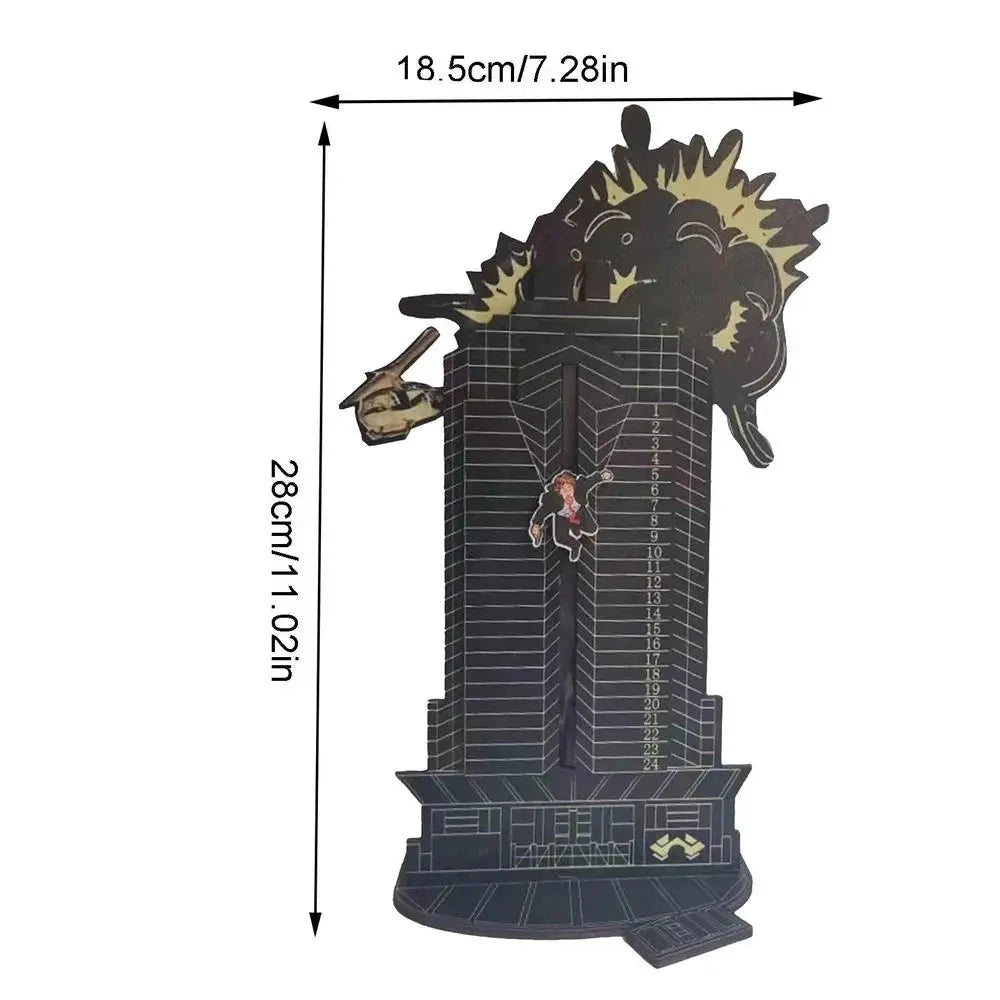 Christmas Die Hard Advent Calendar 24 Days Countdown Hans Gruber Falling Dauntless Man Christmas Gifts Party Centerpieces Decor Good Vibrations