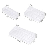 Lipstick Holder Practical 12/18/36 Grids Lipstick Stand Makeup Lip Glaze Storage Box 4 Rows Nail Polish Shelf Daily Use Good Vibrations