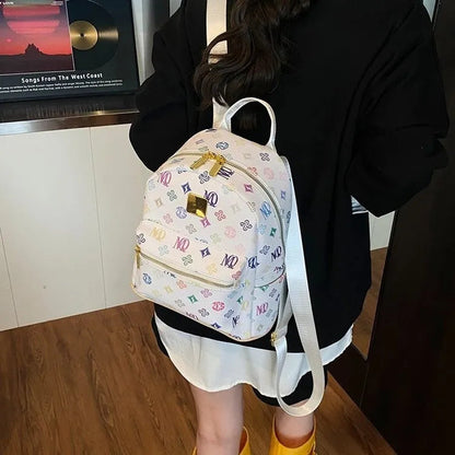 Fashion-Forward Ladies Crossbody Bag - Designer Leather Handbag Adjustable Shoulder Strap Elegant Evening Use Good Vibrations