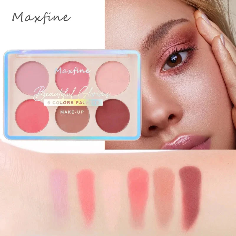 Color-retaining contour palette highlights all the functions of contour, which is a portable high-gloss cosmetic blush plate. Good Vibrations