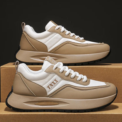 New Casual Sneakers Breathable Male Sneaker Round Toe Platform Outdoor Non-slip Comfortable Fashion Shoe Trend Shoes for Men Good Vibrations