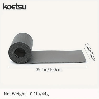 KOETSU Double-Sided PVC Middle Net 0.7mm 2" x 3.94" Kayak Repair Patch, Paddle Board Dinghy and Inflatable Boat Repair Patch