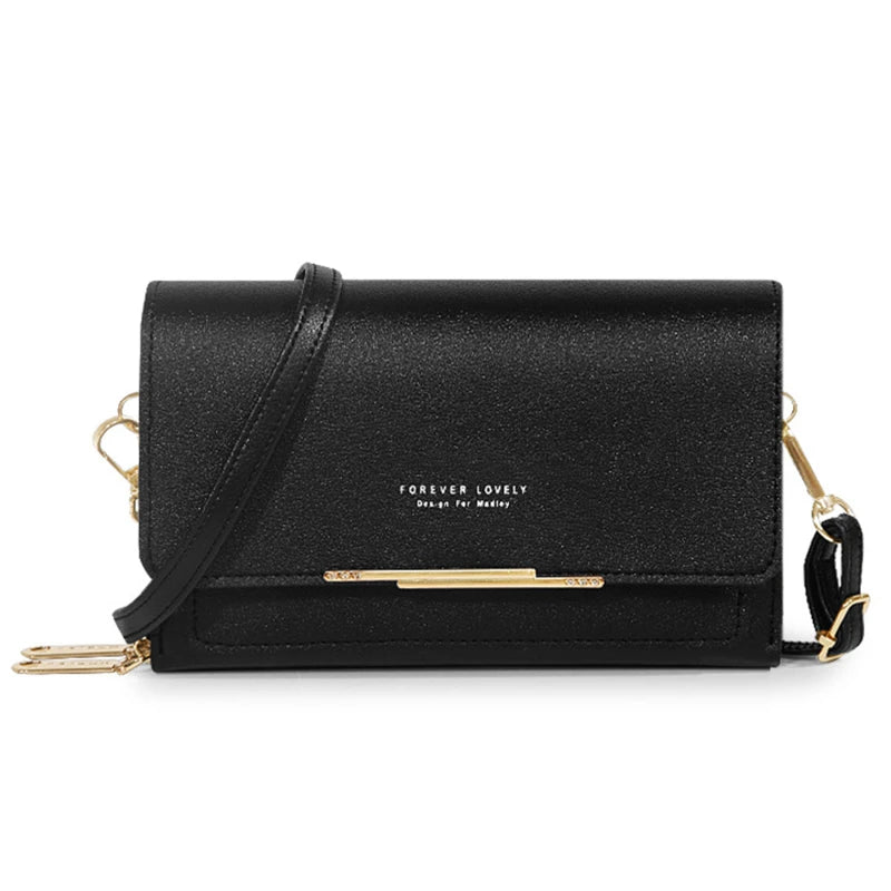 Women's Wallet Korean Handbag Multi Card Large Capacity Casual Shoulder Bag Mobile Phone Packet Fashion New Style Good Vibrations