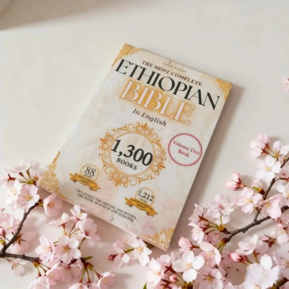 (Two-Pack) THE COMPLETE ETHIOPIAN BIBLE in English 88 Scriptures: including Missing Apocrypha, Book of Enoch, Jubilees. Good Vibrations