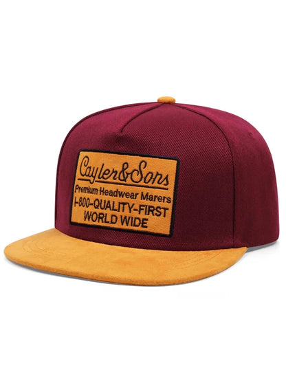 Fashion SummertimeUnisex Eye PIZZA Embroidery Hip-hop Hats Springand Autumn Outdoor Adjustable Casual BaseballCaps Sunscreen Hat Good Vibrations