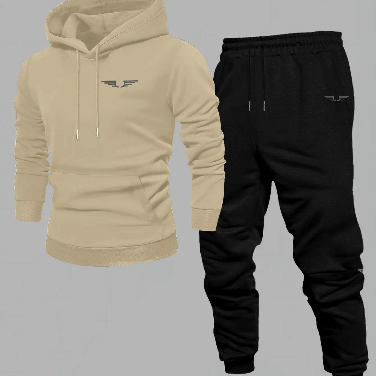 Hooded sweatshirt for men trendy American streetwear style long-sleeved top for men 2025 new autumn stylemen's clothing Good Vibrations