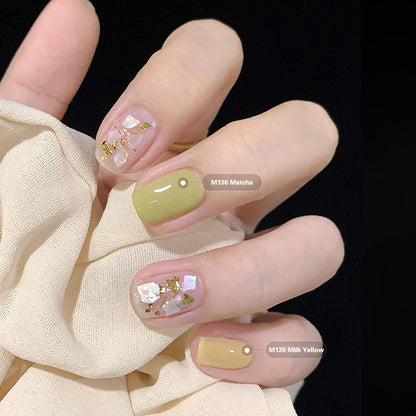 New Nail Polish Quick Dry No-bake Lasting Water-based Tearable Manicure Not Easy To Fade Semi-permanent Varnish Nail Art Good Vibrations