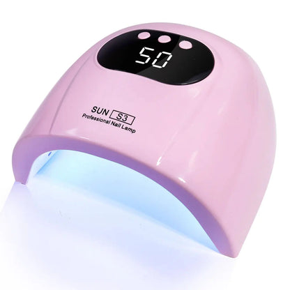 24/6 LED UV Lamp for Nails Gel Polish Drying With LED Display And Motion Sensing Professional Manicure Lamp Dryer Home Use Tool Good Vibrations