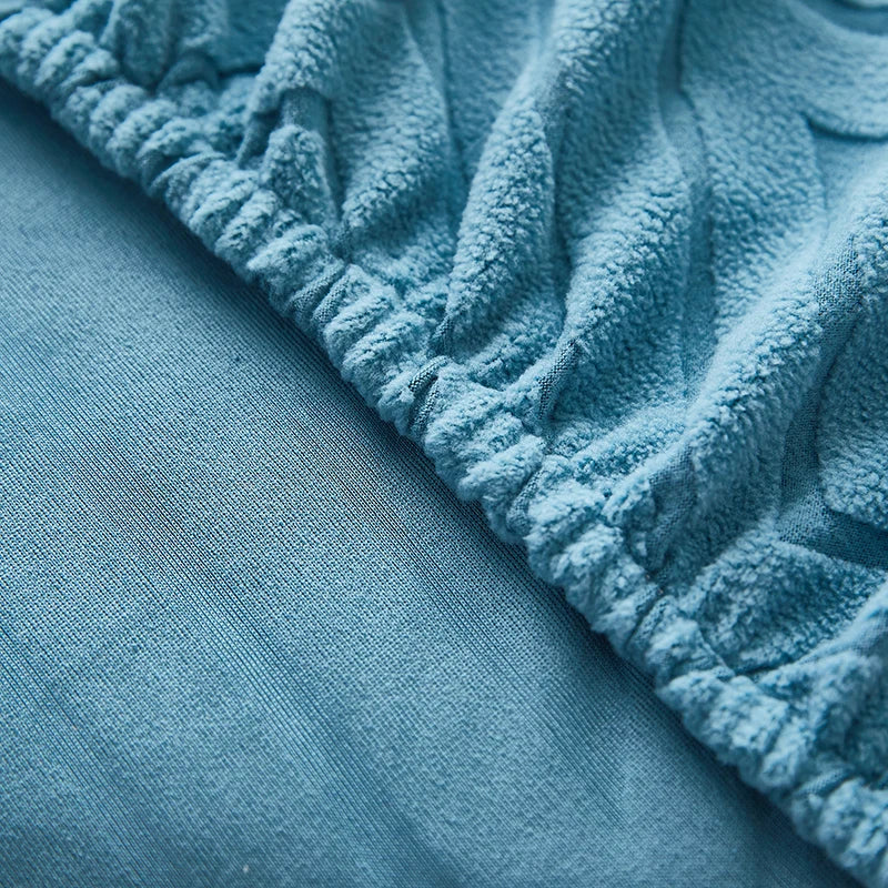 Bedhead protective cover, dirt proof, high elasticity, easy to install, universal bedside cover for all seasons, bedside cover Good Vibrations