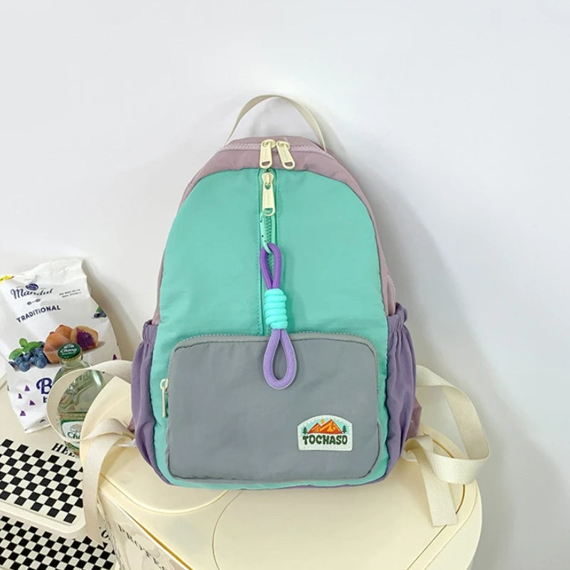 Fashionable Kindergarten Baby Backpack Large Capacity School Bags Cute Backpacks Cartoon Backpacks Designer Bags Mochila Рюкзак Good Vibrations