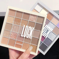 Cool Low Saturation Pure Wind 25 Color Eyeshadow Plate 2024 New Pearl Matte Color Ins Affordable Makeup Good Vibrations