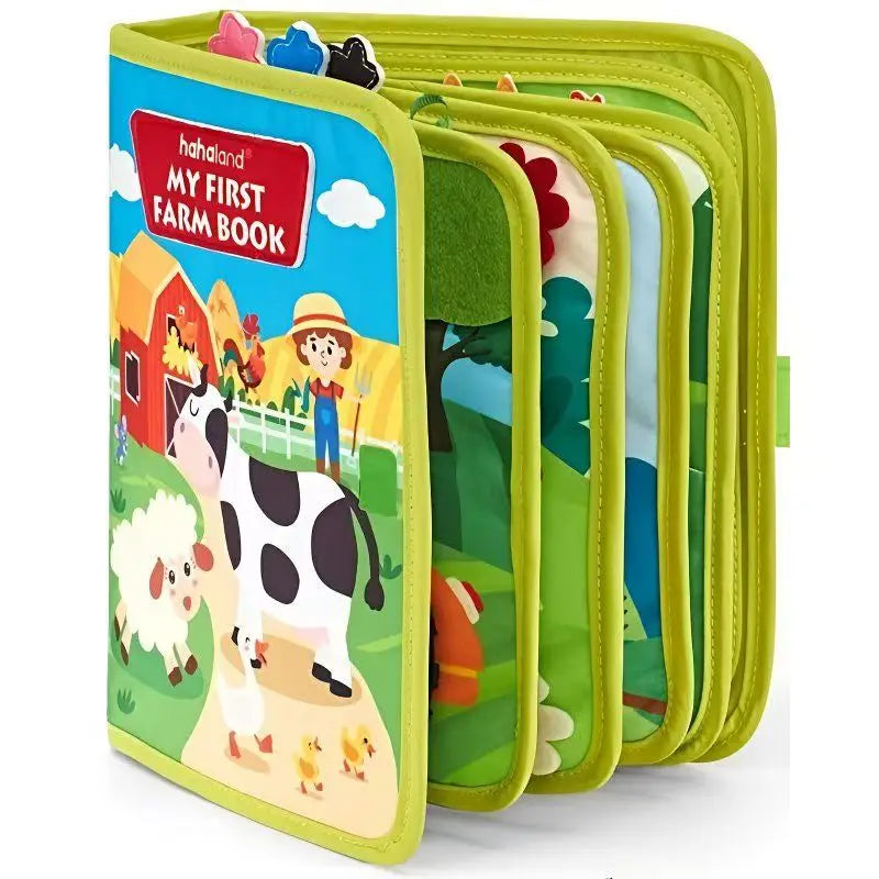 Felt Busy Books Children's Cognitive Educational Enlightenment Unbreakable Felt Books DIY Farm Stories Toy Books Good Vibrations
