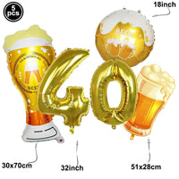 Whiskey Beers Birthday Party Decorations Disposable Tableware Tablecloths Whiskey Bottles Balloon Men Birthday Party Supplies Good Vibrations