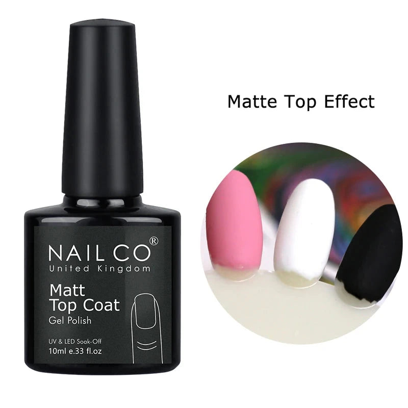 NAILCO Blooming Gel Polish 10ml UV LED Soak Off Nail Art Polish Spreading Effect Marble Gel Paint Varnish Matte Top Base Coat Good Vibrations