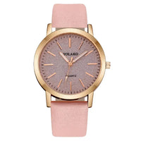 Women Watches Brand Luxury Fashion Ladies Watch Leather Watch Women Female Quartz Wristwatches Montre Femme Reloj Mujer Good Vibrations
