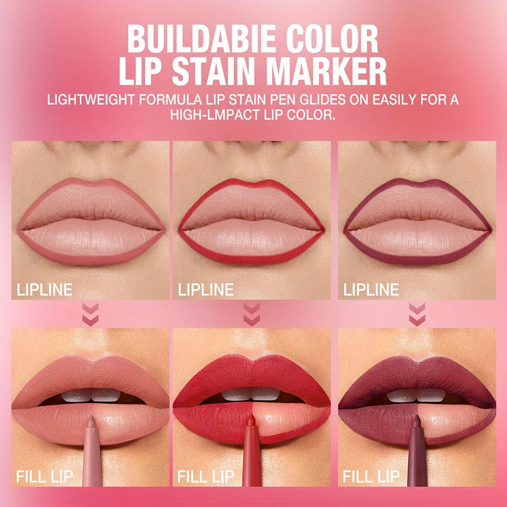 Lip liner Matte waterproof long-lasting non-stick cup lipstick pen outline lip line Good Vibrations