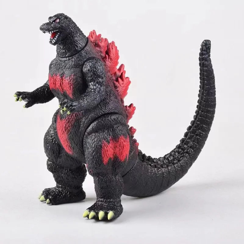 24cm Godzilla King of Monsters Runaway Mechanical Red lotus Planet Godzilla Action Figure Collection Model Toy Kid Birthday Gift Good Vibrations