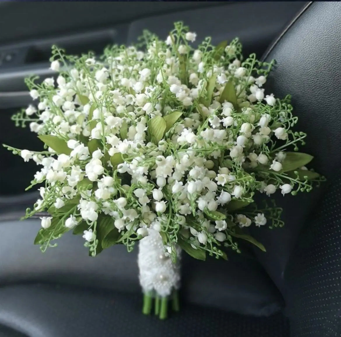 New White Wedding Bouquet Handmade Artificial Flower Calla Buque Casamento Bridal Bouquet for Wedding Decorations - Good Vibrations