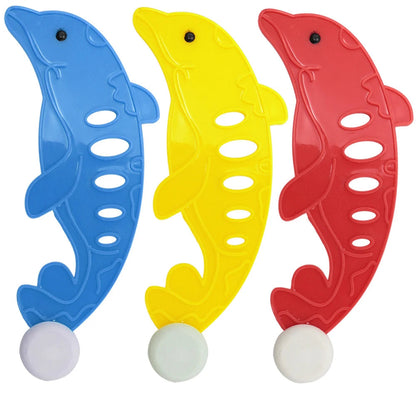 Swimming Diving Toys Children's Fish Dolphin Buoy Pool Treasure Hunt Diving Water Diamond Kids Water Game Toys Set Reusable Gift Good Vibrations