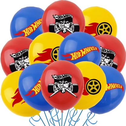 Car Kids Birthday Party Decoration Boys Birthday Supplies Paper Cup Plate Cutlery Cars Balloons Cake Flag Party Children's Gifts Good Vibrations