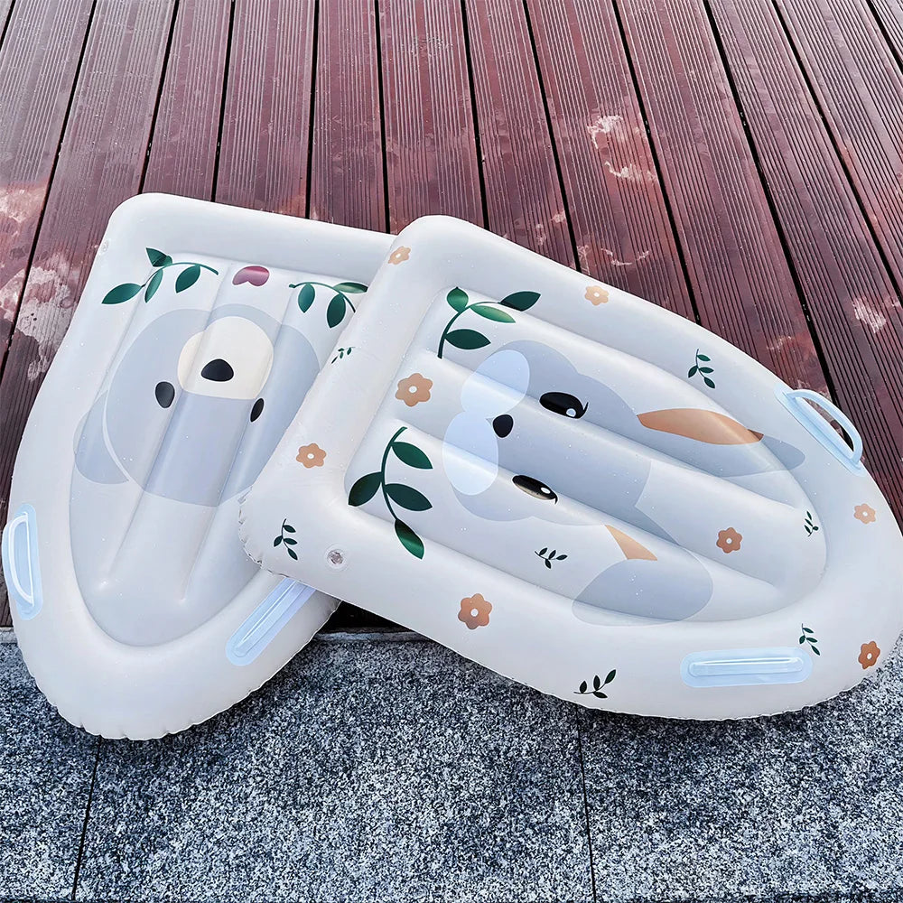 Inflatable Body Boards for Water Slides, Swimming Pool Floating Learn to Swim, Summer Water Fun Toy for Kids and Toddlers Good Vibrations