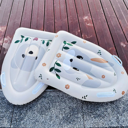 Inflatable Body Boards for Water Slides, Swimming Pool Floating Learn to Swim, Summer Water Fun Toy for Kids and Toddlers Good Vibrations