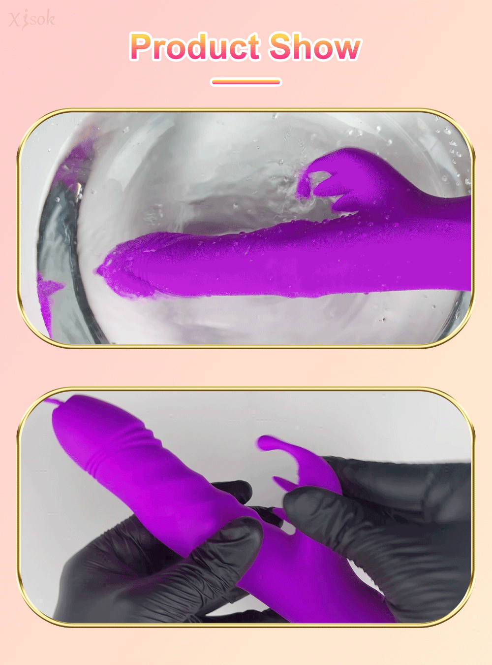 Thrusting Rabbit Vibrator for Women Clitoris G-Spot Stimulator Come and Go Vagina Vibrator Female Masturbator Sex Toy for Women GOOD Vibrations