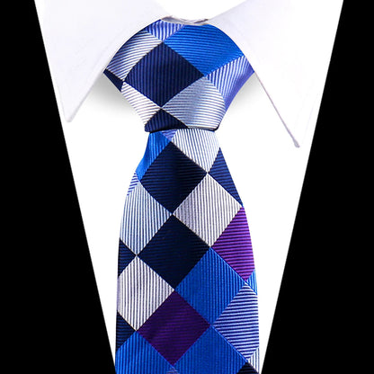 Elegant Ties For Men Fashion Item Necktie High Quality Classic Men Tie Suit Accessories Wedding Gifts Business Party Wholesale Good Vibrations