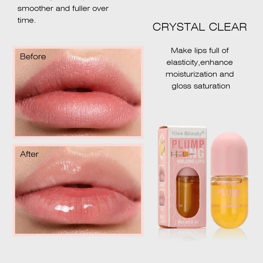 Lip Plumper Oil Instantly Plumps Lips Increasing Lip Elasticity Long-lasting Moisturize Gloss Saturation Beauty Makeup Lip Care Good Vibrations