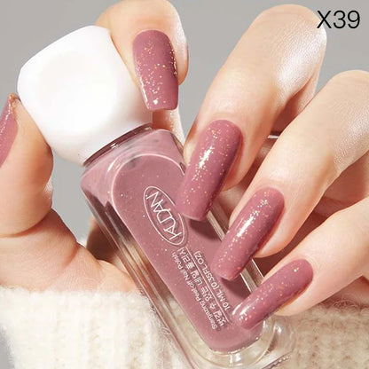 10ml Peel Off Water-Based Starry Nail Polish Fast Drying Long-Lasting Healthy And Brightening Effect No Need Lamp Cure Good Vibrations