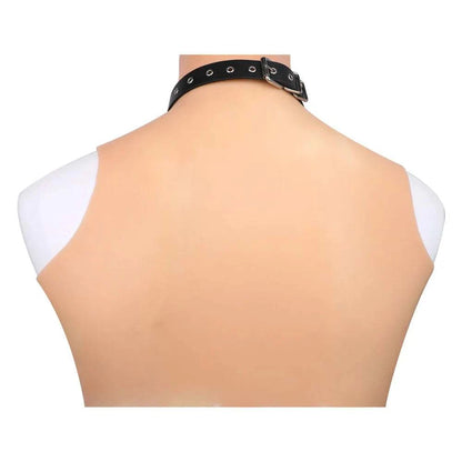 QKKQ 1 Pair Female Metal Bondage Nipple Clamp on mannequin back view.
