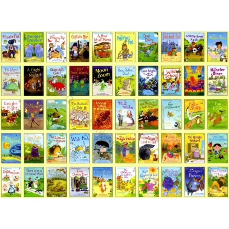 The Usborne 1st 2nd 3rd 4th Reading Collection Library English Picture Book Learning Education Help Children Grow As A Reader Good Vibrations