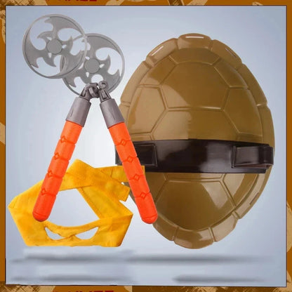 Children Ninja Cosplay Turtle Shell Props Children's Parties Dinner Party Cos Play Costumes Supplies New Year Gifts Good Vibrations