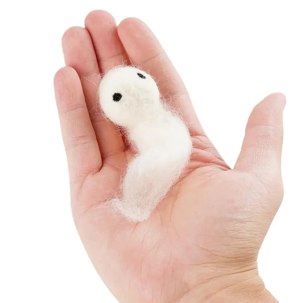 Adopt A Ghost 2024 Super Cute Little Pocket Ghost with A Tiny Scroll, Mini Plush Stuffed Ghost Doll for Halloween Decor Lov N3Y7 Good Vibrations