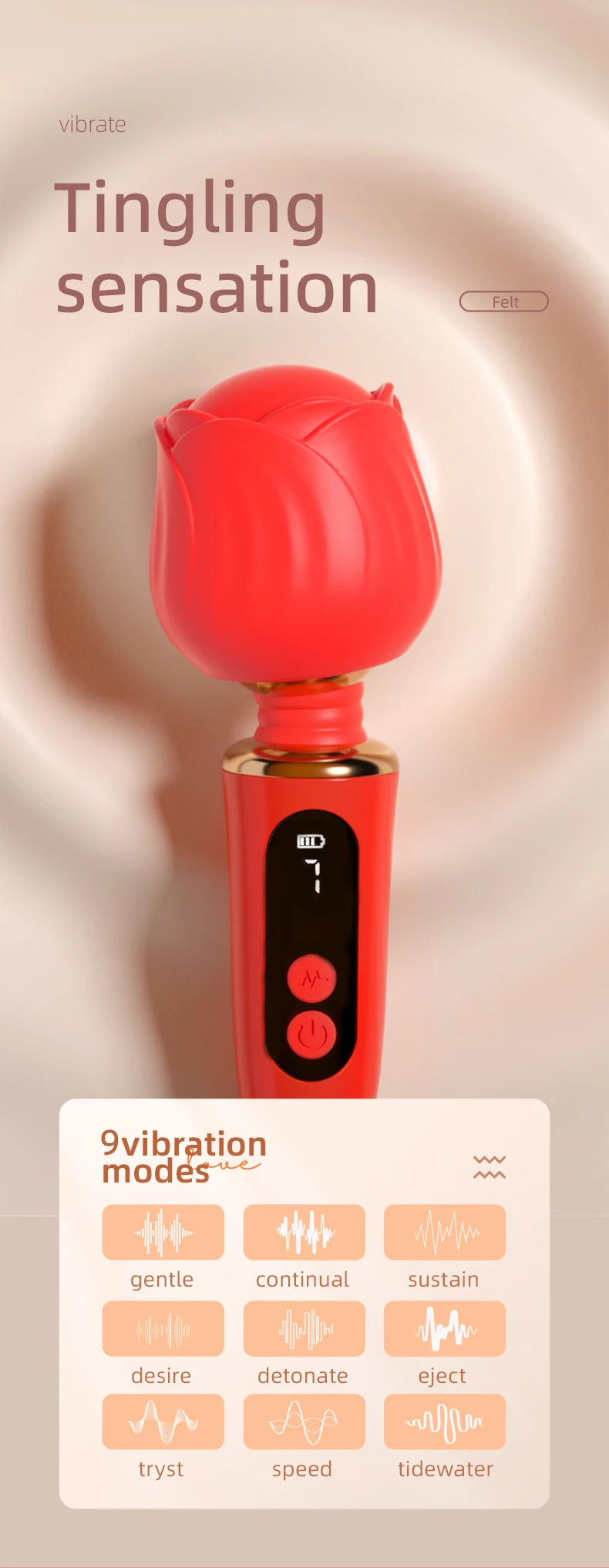 MINI AV 360° Stimulate Stick Nipple and Clitoris Massage Stimulation Toy Powerful Magic Wand Personal Massager Female Vibrators Good Vibrations Adult Super Store