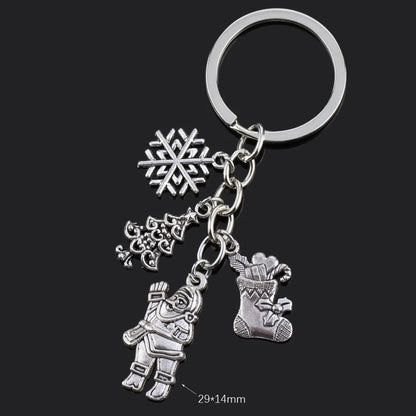 Fashion Animal Women Keychain Car Moon Cat Dog Love Heart Key Chain Friends Gift Jewelry Bag Pendant Wing Evil Eye Angel Turtles Good Vibrations