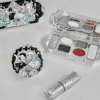 Makeup Set Flower Knows Swan Ballet Series Six Color Eyeshadow Palette Embossed Blusher Shine Lipstick Kit Maquiagem With Bag Good Vibrations