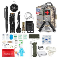 Survival First Aid Kit Survival Full Set Molle Outdoor Gear Emergency Kits Trauma Bag Camping Hiking IFAK Adventures Bag Good Vibrations