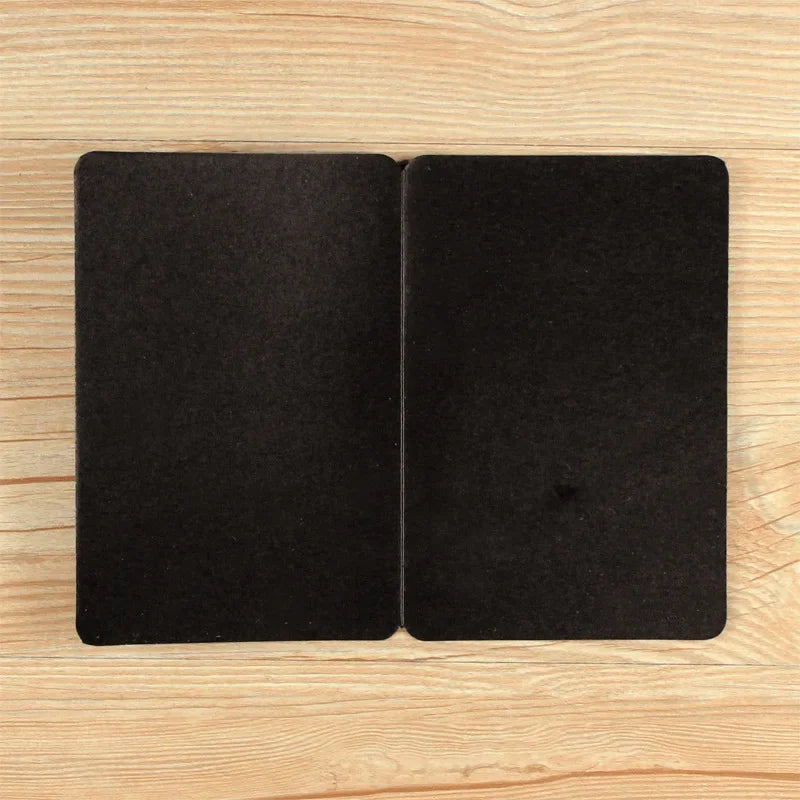 DIY Handmade Invitation Card 10PCS Blank Kraft Paper Gift Bouquet Message Card Folding Greeting Card For Festival Birthday Decor Good Vibrations