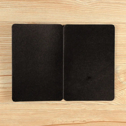 DIY Handmade Invitation Card 10PCS Blank Kraft Paper Gift Bouquet Message Card Folding Greeting Card For Festival Birthday Decor Good Vibrations