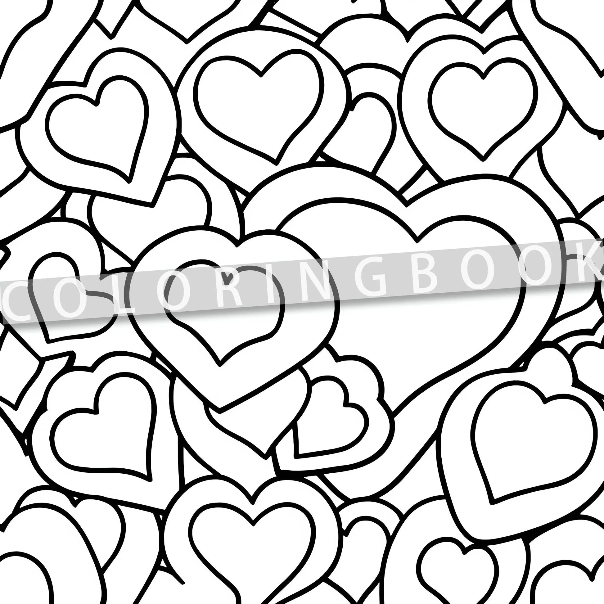 Creative Painting Book - 20x20cm Illustrated Art Book with 24 Pages of Various Patterns for Fun Good Vibrations