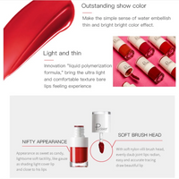 1PC Sexy Pink Women's Lipstick 16 Colors Lasting Waterproof Liquid Pencil Matte Liquid Lipsticks Makeups Non-Stick Cup Lip Gloss Good Vibrations