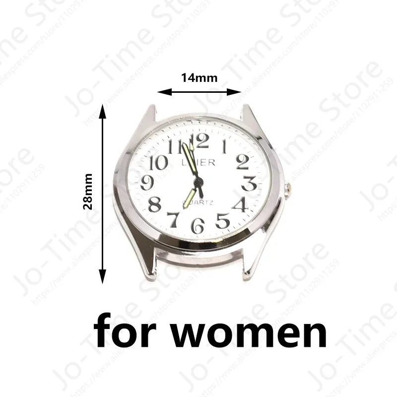 2035 Movement Waterproof Digital Watch Large Display DIY No Band Needed Shock Resistant Timepiece for Active Lifestyles Good Vibrations