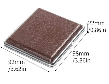 Plastic Cigarette Case Box Holder Tobacco Cigar Cigarette Clip Storage Box Case Container For 20 Cigarettes Storage Case Box Good Vibrations Adult Super Store