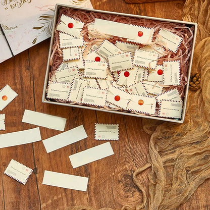 36/99/101/365 Love Notes Gift Set With Mini Envelopes Perfect For Birthdays Valentine's Day Mother's Day Gift Card Envelopes Good Vibrations